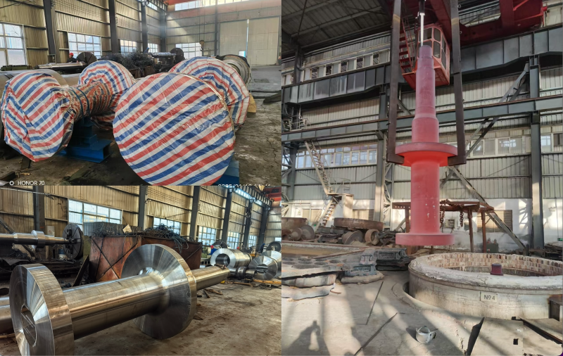 3 pieces heavy shafts ready for delivery